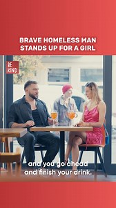 878K views · 9.3K reactions | Homeless man comes to girl’s rescue | DramatizeMe | Facebook