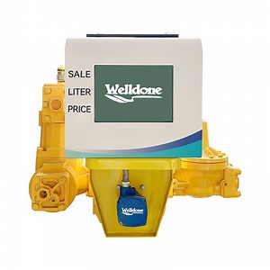 [Hot Item] Pd Positive for Petroleum Industry Fuel Transfer Positive Displacement for Diesel Gasoline LPG Gas Flow Meter with Printer Electronic Register