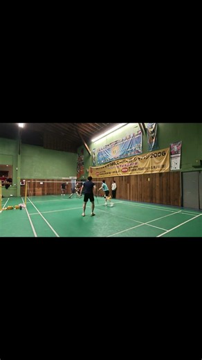 Fake Lift ➡️ Tight Net ➡️ Smash! 🔄🏸 #badmintondoubles