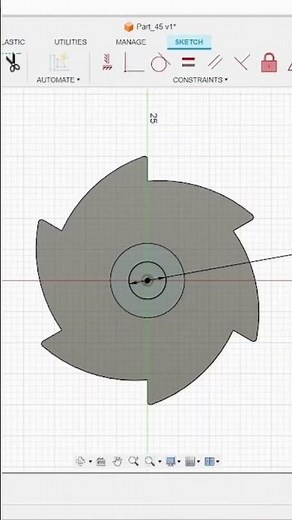 Fusion 360: Circular Pattern Tutorial 🔁 #3ddesigner #fusion360