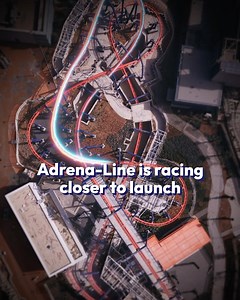 23K views · 181 reactions | Strap in, Adrena-Line is on the move! Testing and commissioning are underway for this high-speed suspended coaster, developed by Vekoma. Soaring up to 20 meters and reaching speeds of 72 km/h, it’s set to deliver nonstop thrills for the whole family at Six Flags Qiddiya City. ⚡  Learn more: https://sixflagsqiddiyacity.com/en #SixFlagsQiddiyaCity #QiddiyaCity #UnlockTheThrill #FalconsFlight | Six Flags Qiddiya City | Facebook