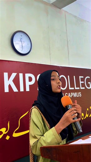 Highlights from the Speech Competition at KIPS College