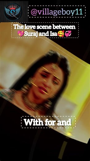 ❤️ Suraj Cute Romantic Moment | Best Scene | Isa And Suraj Serial#shorts @villageboy11