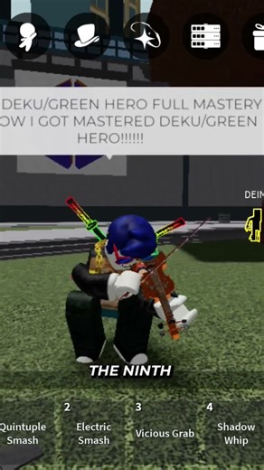 I got Green hero/DEKU Mastered