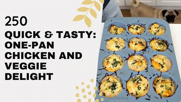 One-Pan Chicken & Veggies: Quick, Tasty, Perfect!