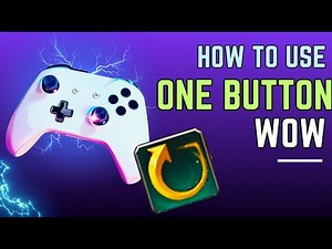WoW on Controller SUPER EASY Now! 🎮Controller using🔘Single Button WoW - Patch 11.1.7 - warcraft