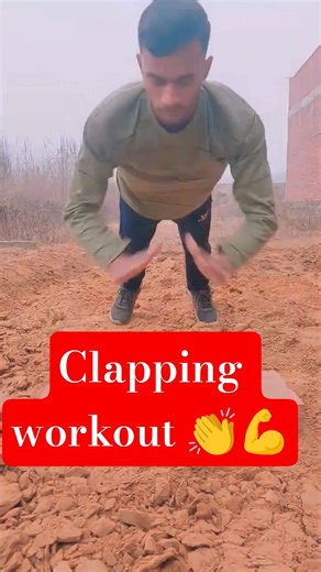 The clapping workout 👏💪 ||subscribe my channel || #fitnessmotivation #shorts #trending #viralvideo