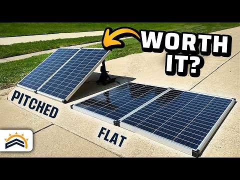 Measuring The Impact Of Solar Panel Tilt Angle