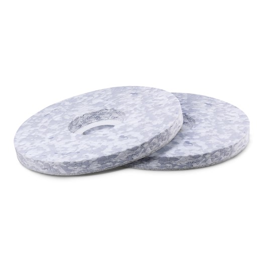 Kärcher  Melamine pad, Grey/white, 406 mm, 2 Piece(s)