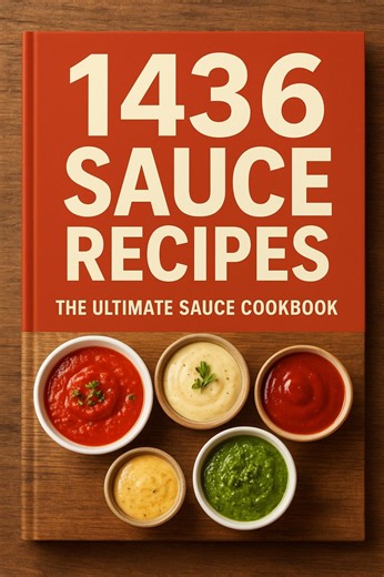 Sauce Recipes Cookbook | 1436 Homemade Sauces (digital PDF) - Etsy