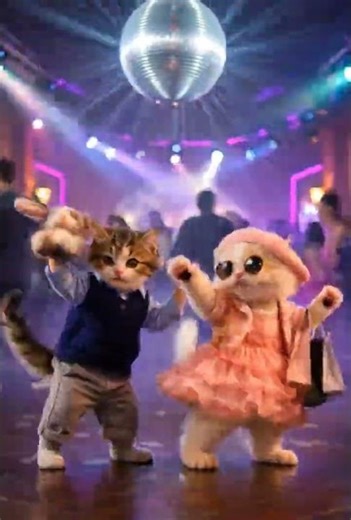 cute kitty dance#clubdance#shortvideo #ytshorts shorts