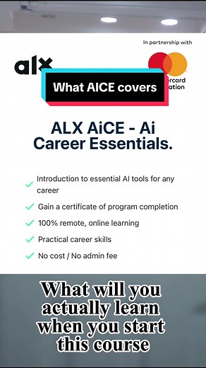 AI Career Essentials: What to Expect | Free Course by ALX