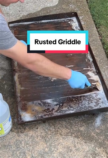 Restoring a Rusty Blackstone Griddle to Perfection