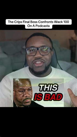 PART1: The Crips Final Boss Confronts Wack 100 On A Podcast #poetikflakko #democrats #breakingnews #fyp #america
