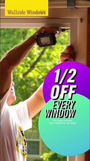 The Smart Choice: Half Off All Windows and Extended Financing