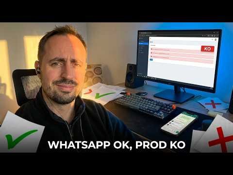 Jour 19 — WhatsApp connecté, bugs en production