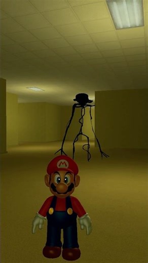 Mario and his clone in the BACKROOMS #gmod #mario