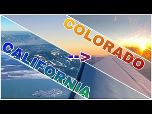 CALIFORNIA To COLORADO in a PRIVATE PLANE! | Piper M350 Malibu Mirage