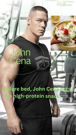 This is what John Cena eats before bed 💪🧀