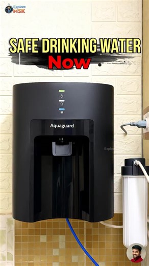 𝗘𝘅𝗽𝗹𝗼𝗿𝗲 𝘄𝗶𝘁𝗵 𝗠𝘀𝗸 on Instagram: "Old purifier failed — Tap water TDS 1200 ❌+ → Installed a new 9-stage RO+UV+UF purifier. Now TDS ~100 ✅ Free installation + TDS meter. Links in bio. Follow @Explore_with_MSK_ for more useful tips! 🙌” #waterpurifier #cleanwater #TDS #RO #UV #UF #waterfilter #drinkingwater #healthyhome #ExploreWithMSK #aquaguard"