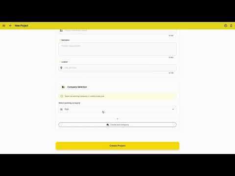 AI SAFE: How to Create a New Project Step by Step