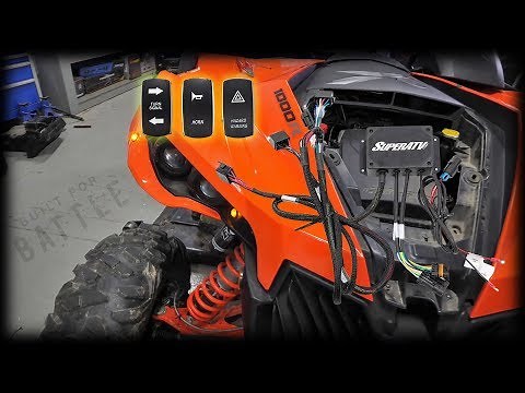 How to Install SuperATV Deluxe Turn Signal Kit | Can-Am Maverick