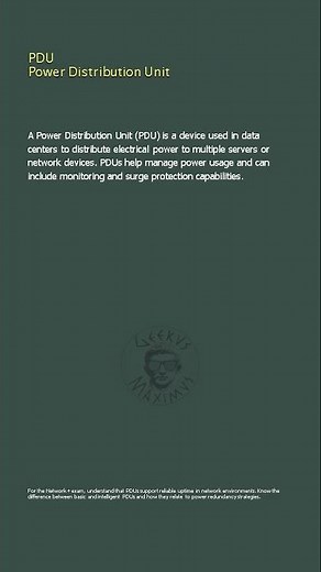 PDU Power Distribution Unit - Network+