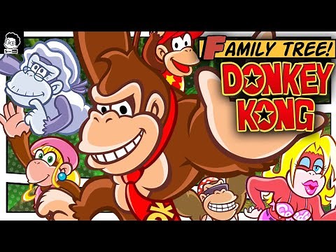 The ENTIRE Donkey Kong Family Tree Explained