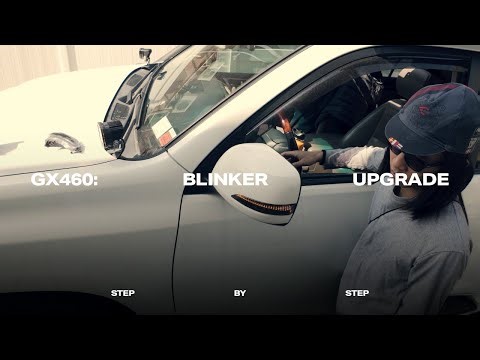 OVERLANDING: LEXUS GX460 Side Mirror Signal Upgrade