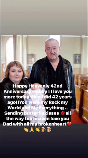 1.2K views · 35 reactions | November 25, 1983, is a special day as we commemorate our 42nd Heavenly Anniversary, my loving Hubby. Through the years, my love for you has persisted. I acknowledge and appreciate the remarkable way you have treated me, with a level of care and devotion fit for a queen. I love and miss you dearly, Dad, and wish you were here with us .Love and missed you everyday ..Xoxoxo 﫶 | Therese Whelan | Facebook