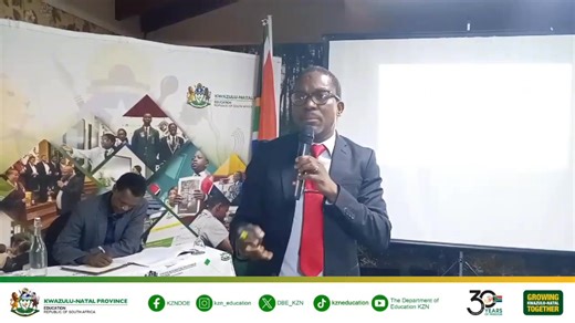 Day 1 of SACE District Intensive Support Session WATCH | Dr Sifiso Muhle Mlaba presenting on conflict resolution during the SACE district workshop at Ingeli Forest Lodge today Venue : Ingeli Forest Lodge Date: 14 March 2025 | KZNDOE