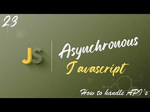 JavaScript Asynchronous Programming In Depth | Promises, Async/Await Mastery 2026 | Upgrade Skill