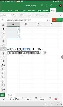 Reduce formula for Excel 365 #excel365 #microsoftexcel #excel
