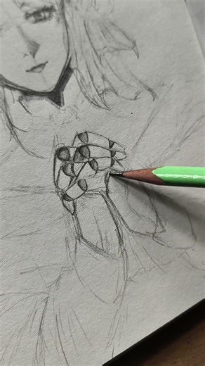 Drawing Doll from Bloodborne