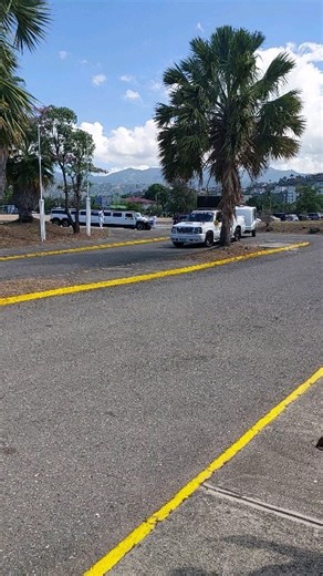 The funeral service for Aston 'Family Man' Barrett gets on its way at the Indoor Sports Arena with his basseline riveting through the air. | Steve James