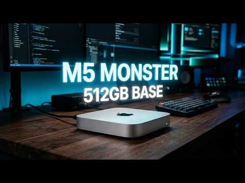 M5 Mac Mini (2026) - Apple’s NEW Monster is Here! INSANE Specs & Price Leaks!