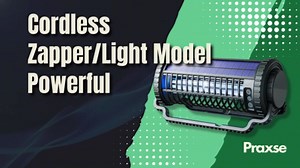 Solar Bug Zapper Outdoor Indoor, 4800V Effective Mosquito Zapper, Cordless IP66 Waterproof Fly Traps, Fly Zapper,Patio and Camping,Garden,Backyard Essentials