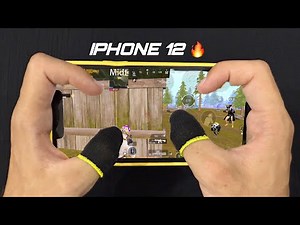 IPHONE 12 HANDCAM IN 2025 🔥/Smooth+Extreme PUBG Gaming Test😍/ NEW IOS 18.4 Livik Gameplay!