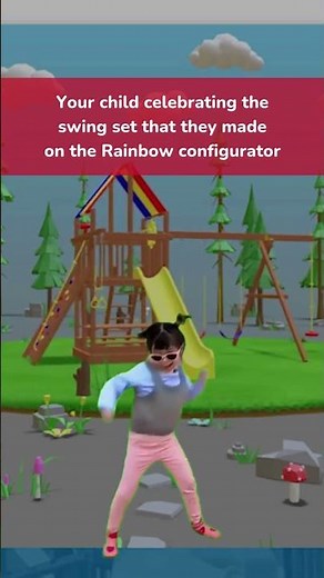 How your kids act when they build a playset with Rainbow Play Systems