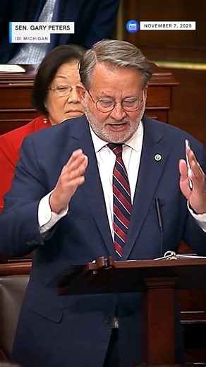 Senate Democrats have put forward a simple proposal: Extend the ACA tax credits for one year and reopen the government so we can negotiate a long-term solution for skyrocketing healthcare costs. Watch Senator Gary Peters lay it out: | U.S. Senate Democrats