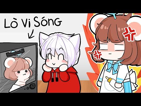 Mèo Simmy Tức Giận Khi Kairon "Chăm Sóc Em Bé Simmy" Mini World | Kairon Tập Làm Bố |