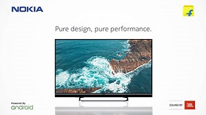 Presenting your favorite Nokia Smart TV now in 43". Experience Pure Design, Pure Performance. Launching on 4th June. #NokiaSmartTV | Flipkart