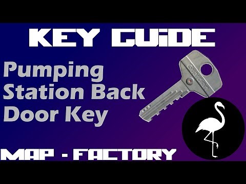 Pumping Station Back Door Key - Key Guide (Escape from Tarkov)