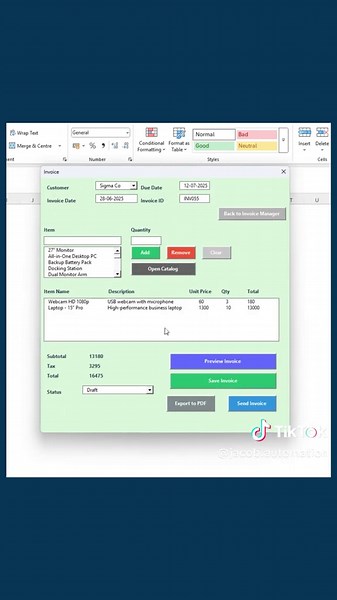 Launch of Innovative Invoice Management System