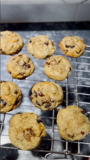 Easy Fruitcake Cookies Recipe | Perfect for Christmas Baking 🍎🍇🍒🍓🍊🫐🥭