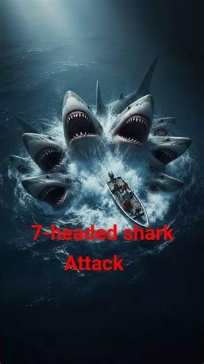 7-headed shark attack