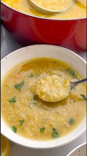 Red Lentil Soup (Middle Eastern Recipe) #levantine