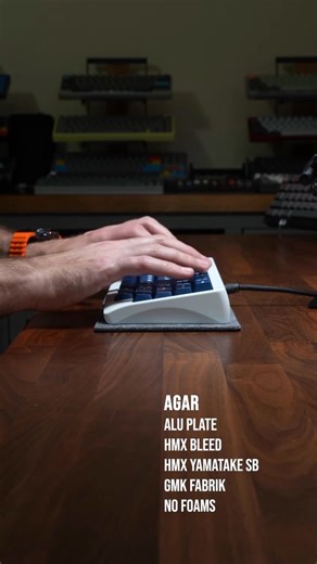 Dad on Instagram: "Agar from @kbdfans. This board is so damn good. Again, checks all the boxes. Do yourself a favor and grab one of these! Specs: Agar from @kbdfans Alu plate HMX Bleed from @milktooth.nu HMX Yamatake spacebar @gmk_keycaps Fabrik, designed by @mvkbcom No foams Felt @keebmat #keyboards #mechanicalkeyboards #agar #hhkb #kbdfansagar #60percentkeyboards #agarkeyboard #keebs #keyboardreviews #keebreviews #60percent #geekhack #deskgoals #desksetup #customkeyboard #gmk #gmkkeycaps #gmkf