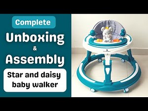 Star and Daisy Baby Walker Installation Assembly Fitting | Complete Unboxing | StarandDaisy Review