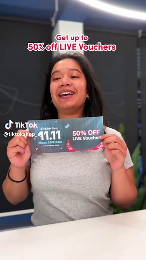 11.11 Mega LIVE Sale: Up to 50% Off Top Brands!